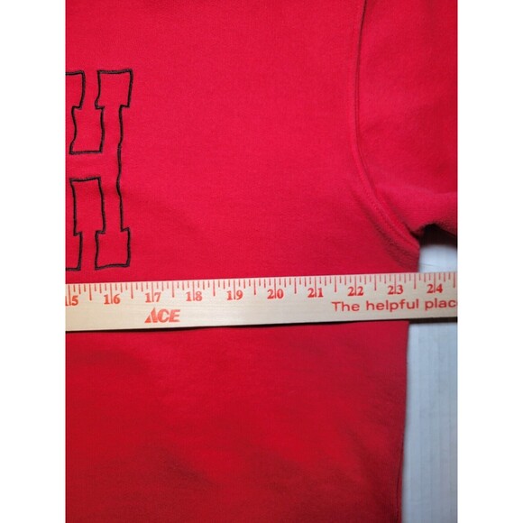 Vintage Winnie The Pooh Hunny Pluribus Unum Blitzz INTL Sweatshirt Unisex L Red - Picture 6 of 7